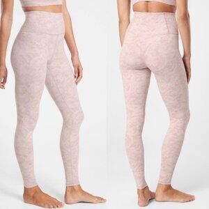 Athleta Elation Textured Tight Frosted Floral‎ XS